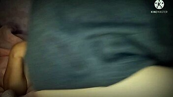 arab girl gives blowjob before creampie sex