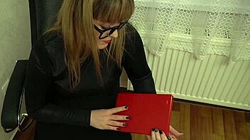 Office Worker Sucks to Save Her Job
