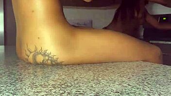 ebony lesbian strap-on action with renity love & majesty nasty, wow!