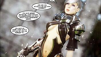 in this 3d comic episode 27, the laughter stops and passion ignites