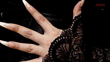 Freirinha Madalena poses in a stunning photo shoot with stockings and pierced nipples