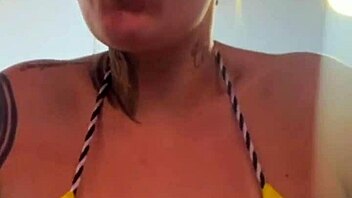 African babe’s big tits dripping wet at beach gym workout?