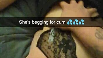 Yo, check this real snapchat fuck compilation with cheating Richelle Rose begging for creampies