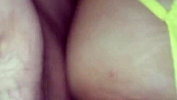 Wife Bent Over in Stockings Gets Doggy Style Fucking