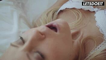 Intimate moments of European cuties Sicilia and Julia