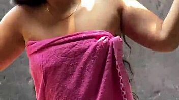 Neighbor Wife Flashes Big Tits While Begging For Help