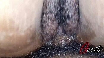Close up sex with hairy creamy pussy and bbc