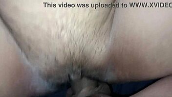 Natural tits and a hot ass get a facial in this homemade video