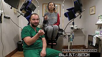 kalani luana's breasts blasted full of cum in pov doggystyle