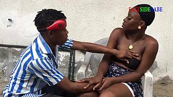 Landlord's daughter insisted on outdoor sex with me and my guy