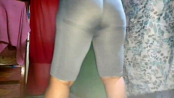 Very Sexy Brunette Has A Big Ass Working Out