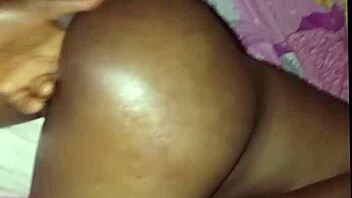 Amateur teen African girl wants to swallow my fingers in homemade fucking!