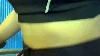 Hot Chick Trains In Crowded Bathroom With Creampie And Licking