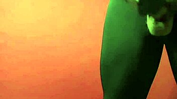 Seductive striptease dance performance