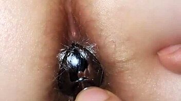 SparklyBBW's Anal Plug Play: Fat and Intense