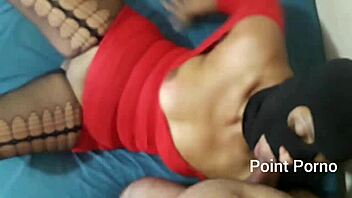 Two men and three women in wild orgy with big tits and asses.