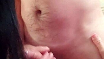 Blowjob from mature girlfriend deepthroat!