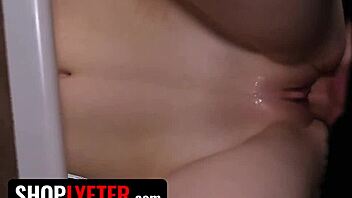 I got stripped by a perv officer in the backroom at Shoplyfter.