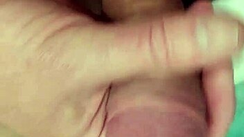 Petite hands are used to give a great handjob