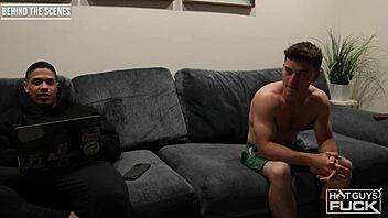 All American College Jock Bends Over Tight Latina Teen for Gang Sex