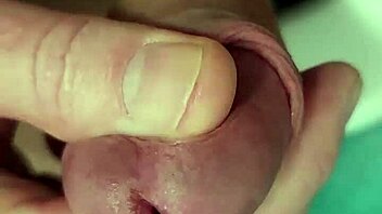 Petite hands are used to give a great handjob