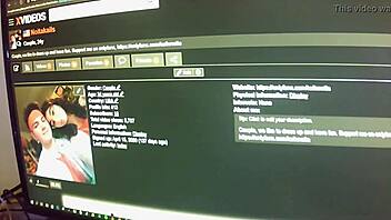 Why Is This GF Bending Over by the Desk?