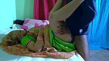 Indian housewife's forbidden love with muscular brother-in-law unfolds