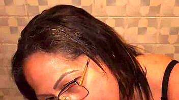 my stepmom caught me jerking with her thong and sucked me off, part 1