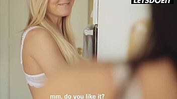 Intimate moments of European cuties Sicilia and Julia