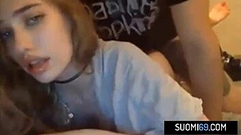 Finnish Amateur Couple Explores Raw Intimate Moments in Bed