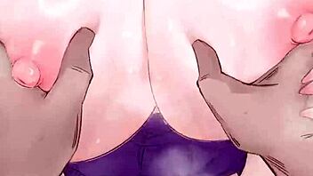 anime hentai video with big tits and cumshot scenes