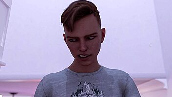 18-year-old scores with hot babysitter at home 😏