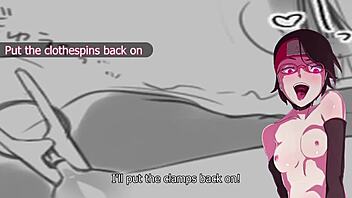 Konoha girls cage you in hard femdom joi test for ninja status with futanari assplay