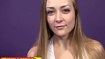 Dan pounds Sadie Blair hard, unlocking her hidden squirting talent. Homemade brunette babe submits fully.