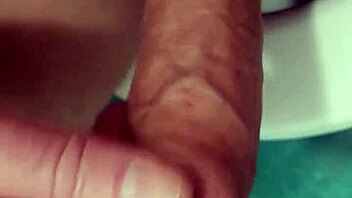 Petite hands are used to give a great handjob