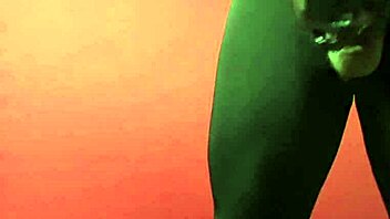 Seductive striptease dance performance