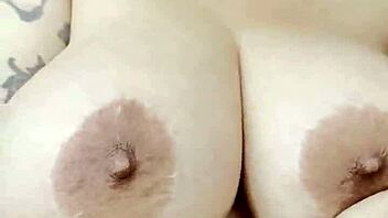 Look at those big tits sucking on that dildo, she said, playing with her toys in this babe's session