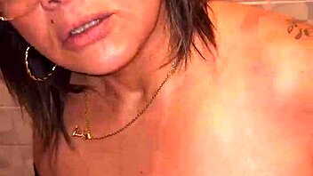 my stepmom caught me jerking with her thong and sucked me off, part 1