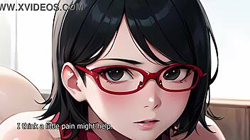 Konoha girls cage you in hard femdom joi test for ninja status with futanari assplay