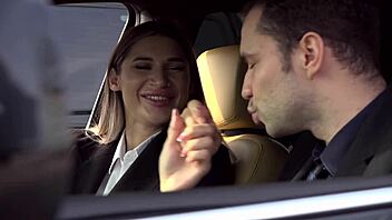 megan glock in wild mmf threesome with double penetration