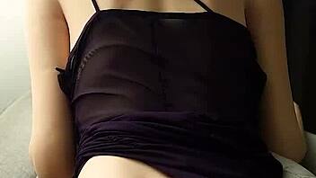 I can't beleive this popular asian wife is showing off her naked body like a real doll.