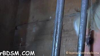 look at this lovely blonde spreading her legs for toys and blowjob