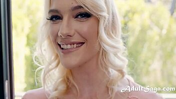 Beautiful adult film actress Kenna James has the look of a model