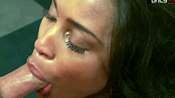 McKenzie Sweet and Rocco in an interracial scene