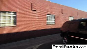 Romi Rain And Dani Enjoy Lesbian Fun Under Black Light