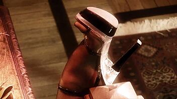 Slutty Milf Michelle Tohrne Bent Over In Lingerie Doggy Anal