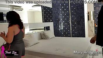 Did the gym boy follow me to sing and end up fucking me? His monster cock gagged me in the bath.