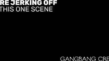 i watched this busty blonde milf get her pussey pounded in hot af gangbang