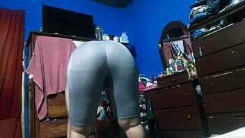 Very Sexy Brunette Has A Big Ass Working Out
