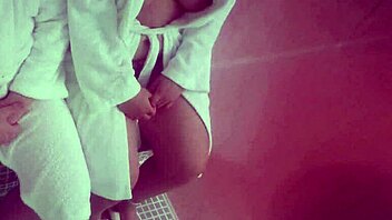 Slut Wife Screws Stranger Hard at Public Sauna